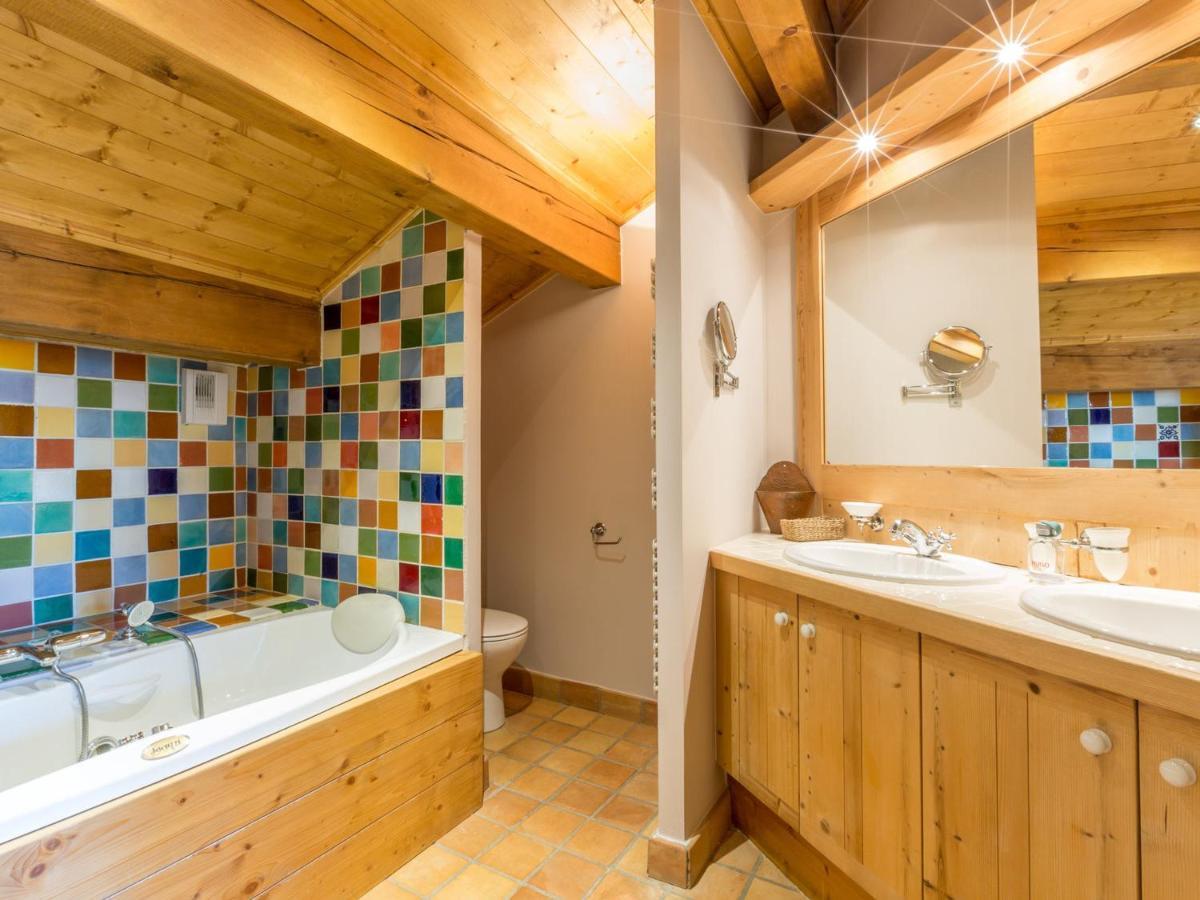 Chalet 5* A Courchevel Village, Proche Pistes, 4 Chambres, Cheminee, Jacuzzi, Garage, Wi-Fi Inclus - Fr-1-562-40 Exteriör bild