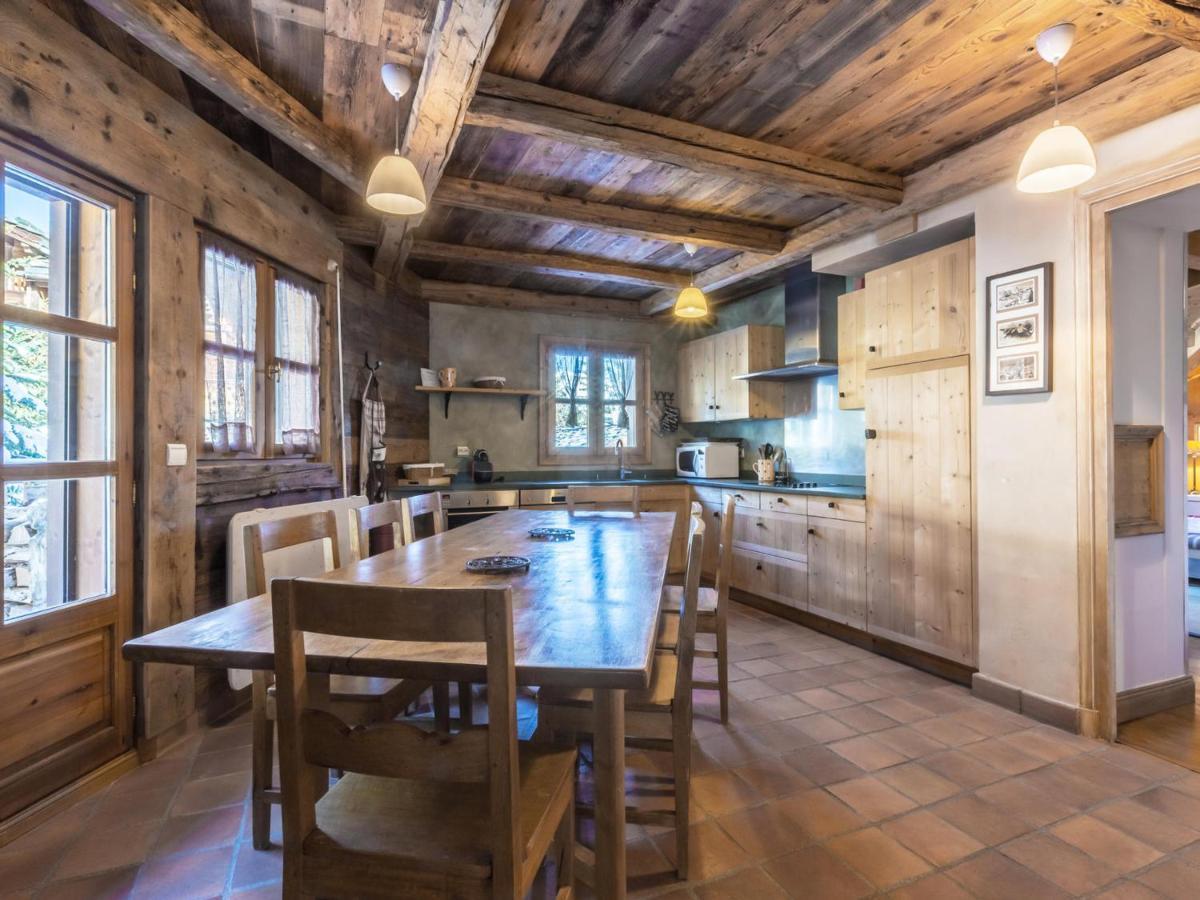 Chalet 5* A Courchevel Village, Proche Pistes, 4 Chambres, Cheminee, Jacuzzi, Garage, Wi-Fi Inclus - Fr-1-562-40 Exteriör bild